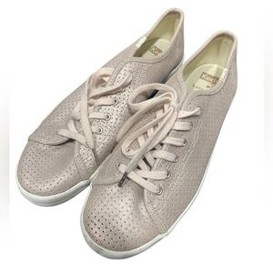 Keds x Kate Spade New York Kickstart Shimmer Sneakers sz 8.5 pink